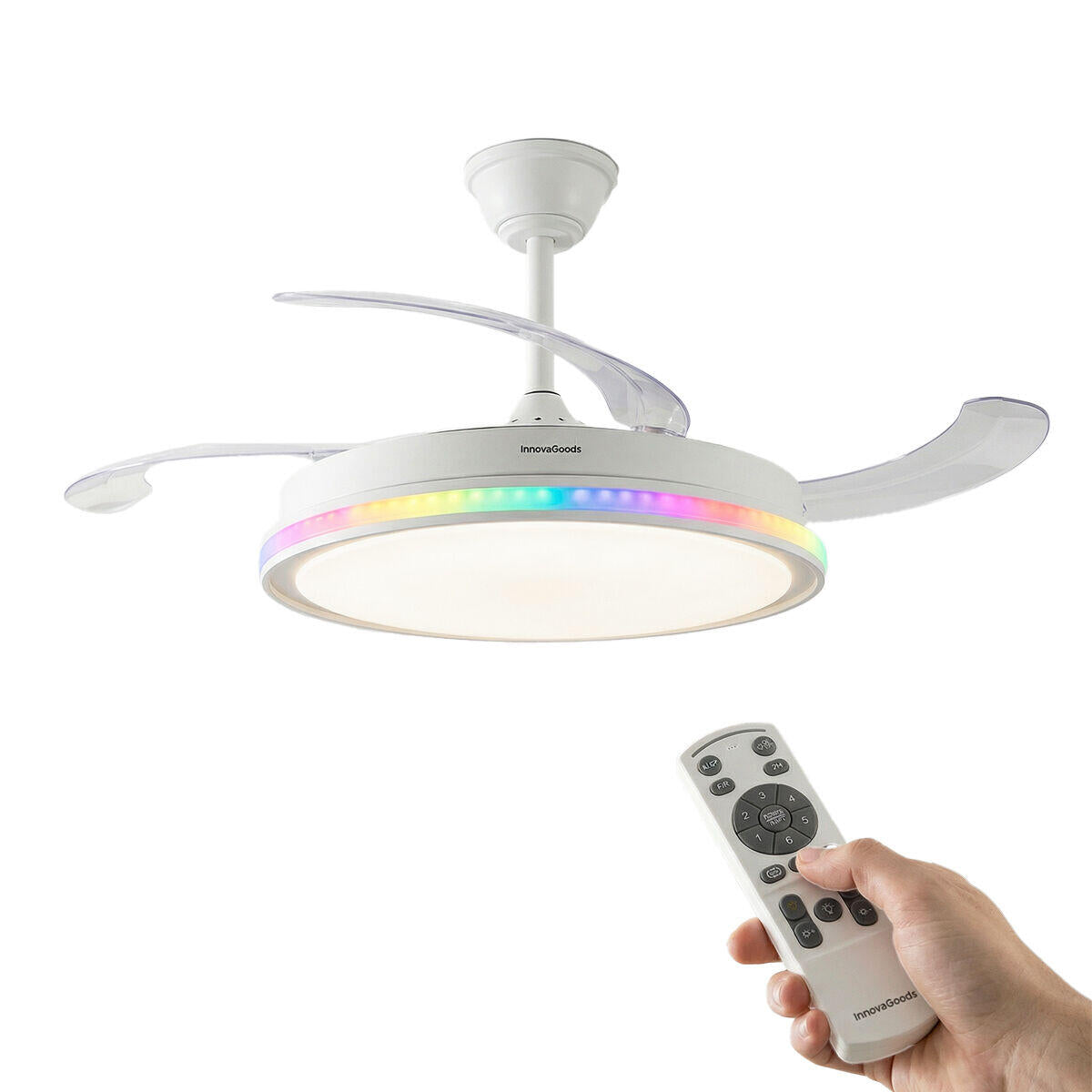 Ventilador de Techo con Luz LED