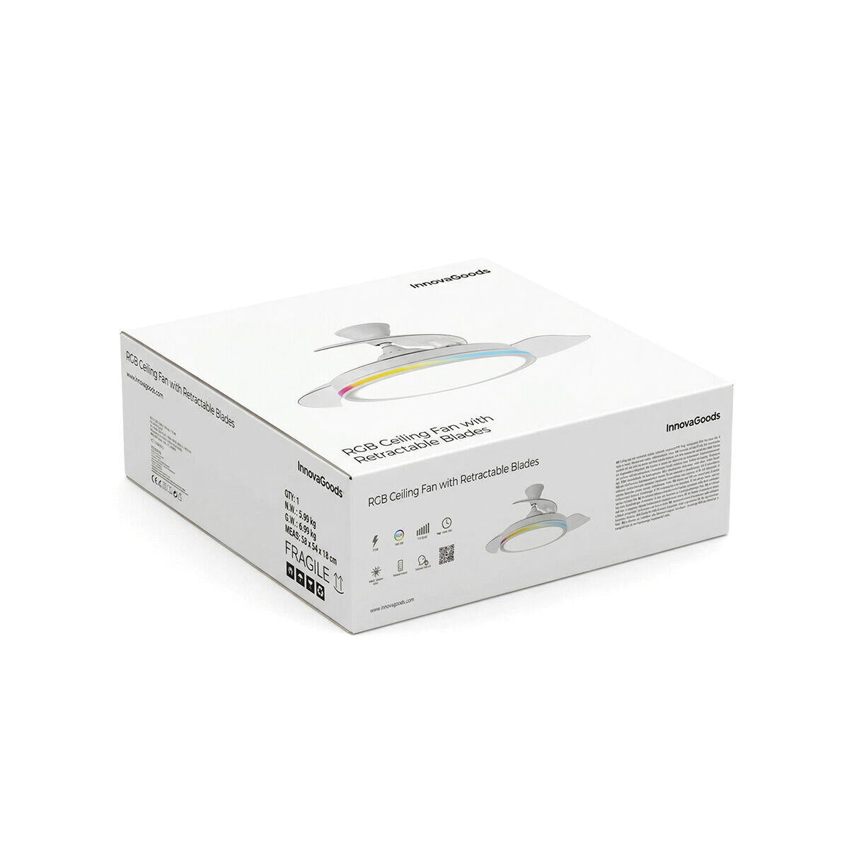 Ventilador de Techo con Luz LED